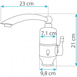 Robinet electric apa calda Robinet electric apa calda